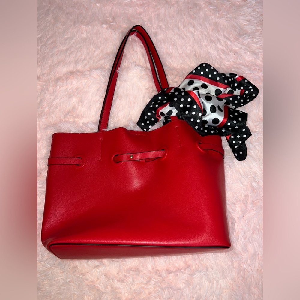 Beautiful chic red purse